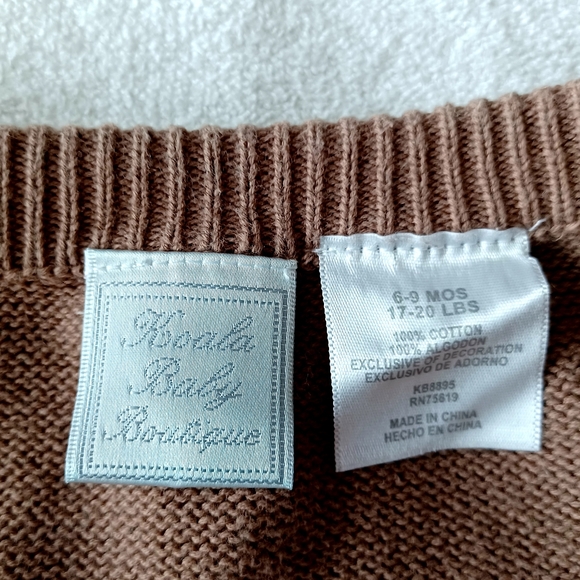 Vintage 1990s Baby Boy Knit Set of sweater and pants - Picture 9 of 9